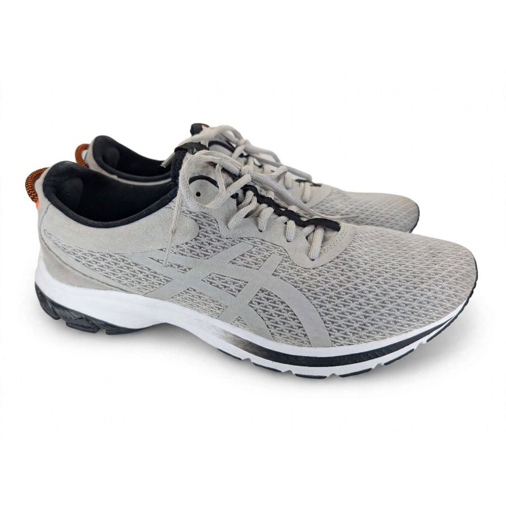 ASICS Gel Kumo Lyte 2 Mens 13 Grey Sheet Rock Running Shoes Good Used 1011B043